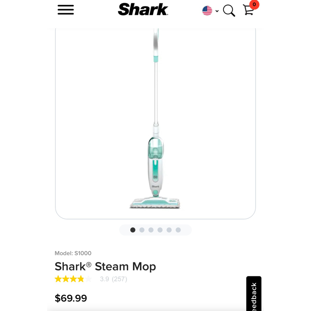 Shark steam mop - Picture 5 of 5